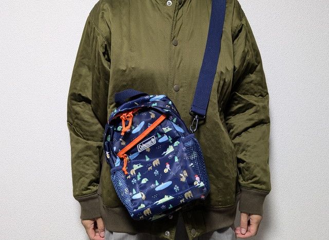 コールマンWALKER 3WAYBAGショルダーにしたところ