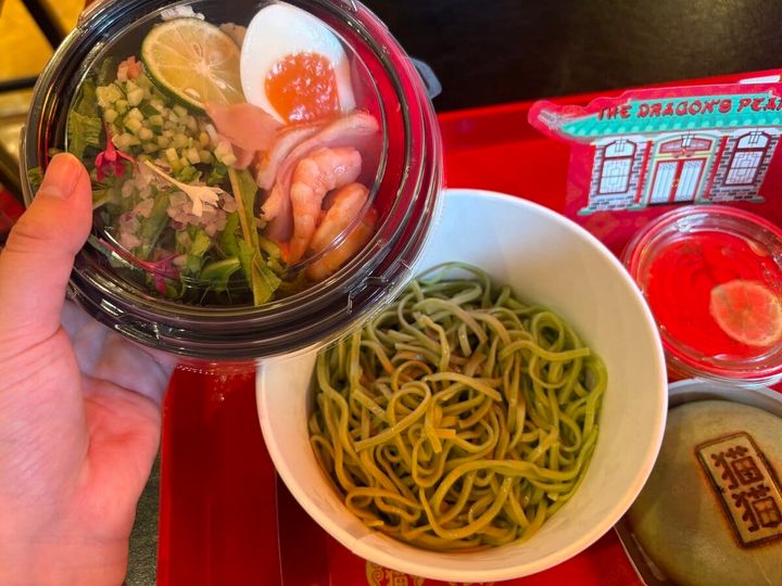 USJ×薬屋のひとりごと 猫猫の彩りスダチ冷麺コンボ