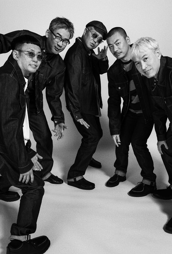 RIP SLYMEのPESさん、FUMIYAさん、RYO‐Zさん、SUさん、ILMARIさん。1994年に結成し、2001年にメジャーデビュー。