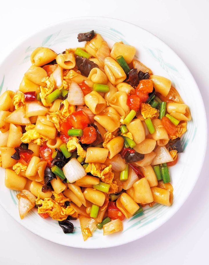 東新宿『山西亭』の「五彩猫耳朶」