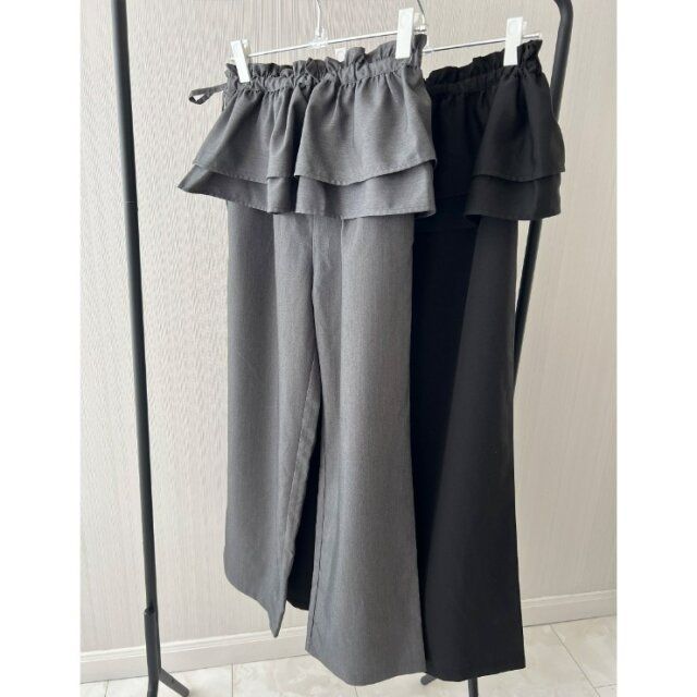 しまむらのスカート付きパンツ