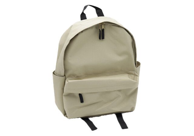 ダイソー系列 スリーピー サイドポケット付きリュック ベージュ