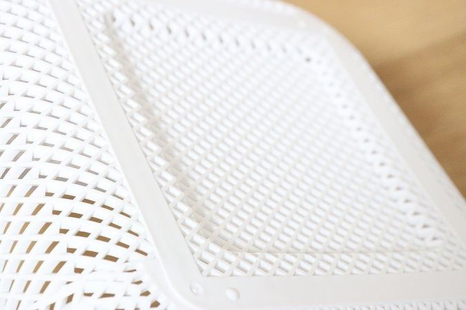 ダイソーのハンドル付メッシュバスケット底の底