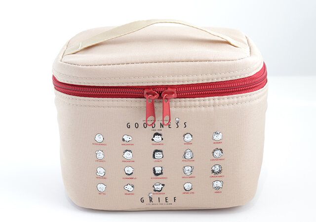 保冷バッグベージュデザイン