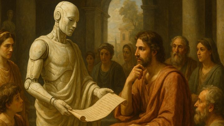 人間がAIを真似る時代