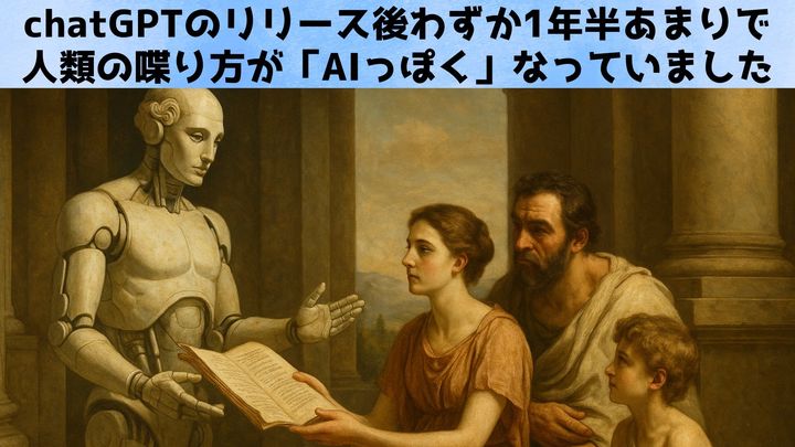 人間の喋り方が「AIっぽく」なっている――AIから人間への文化伝播