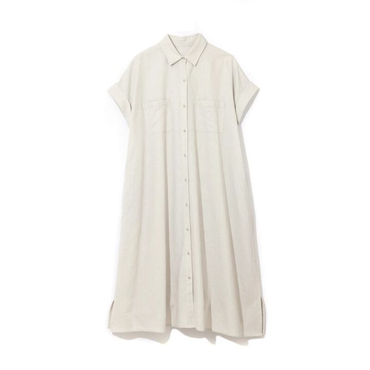 ナチュラルでさらりとした着心地が嬉しいリネン×レーヨン素材。1万2100円（デッサン／ワールド プレスインフォメーション）