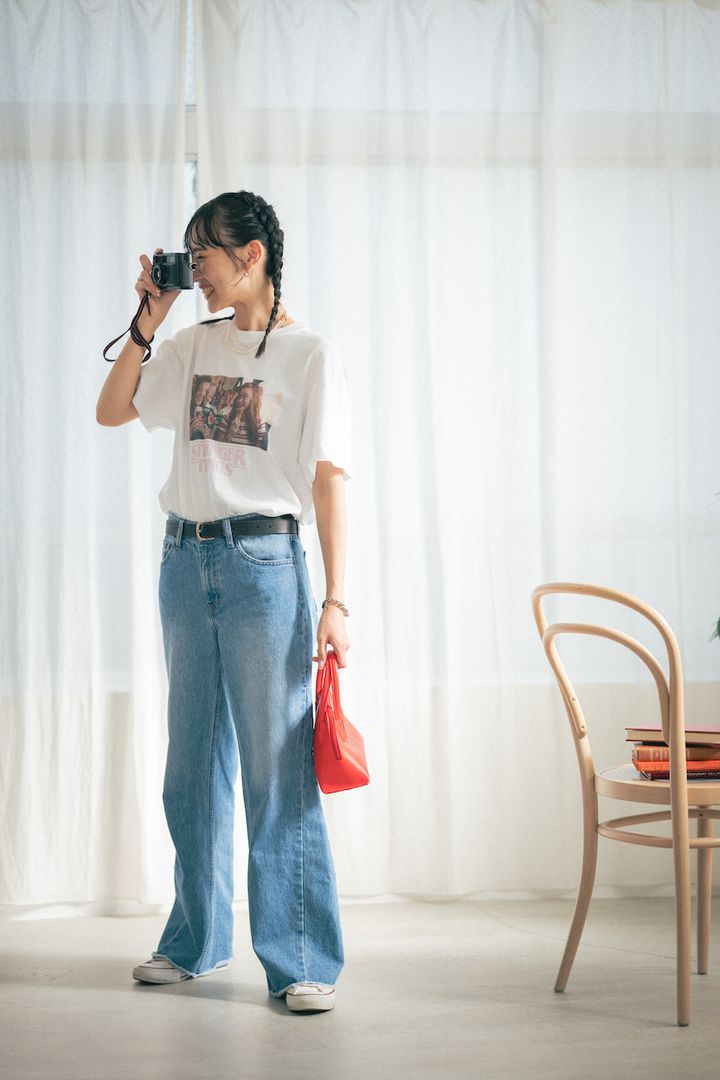 ハイセンスな真夏の“Tシャツ”スタイル5選。上級者の着こなし方は必見【FUDGE FRIEND おしゃれさんの毎日コーディネート】