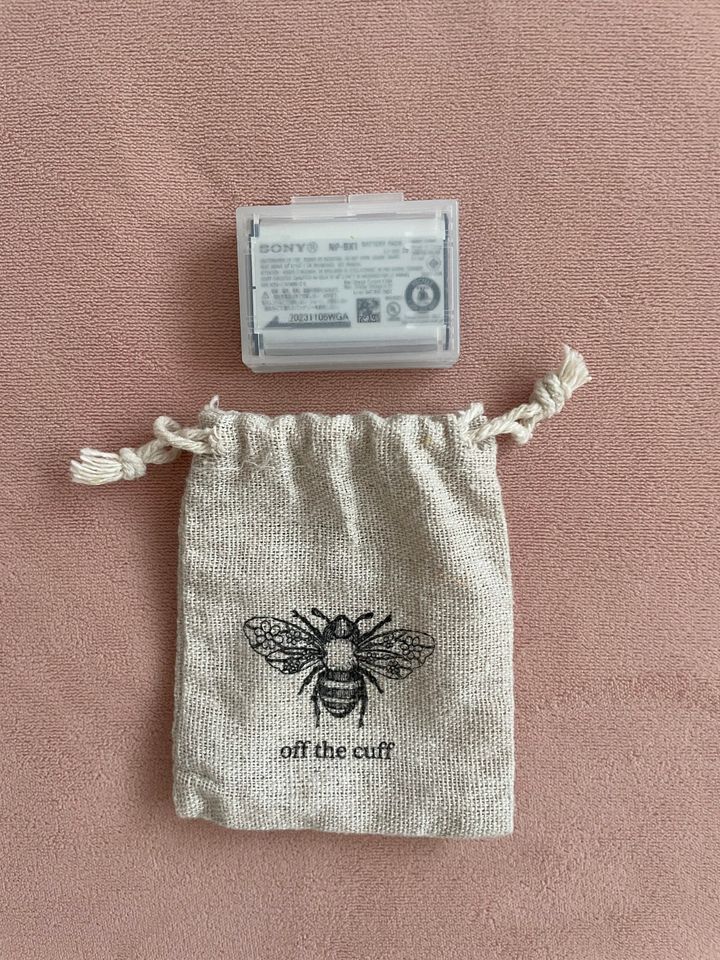 カメラのバッテリー