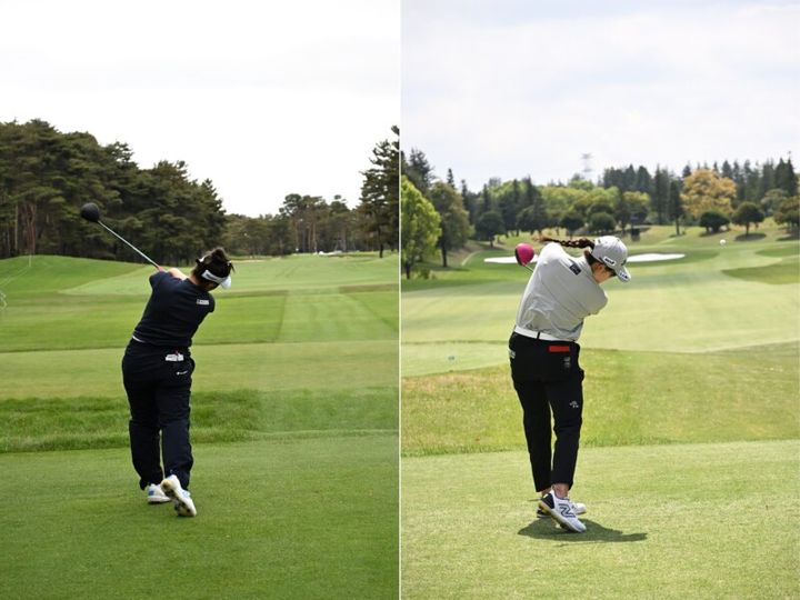 世界レベルの選手はなぜ真っすぐ飛ばせる？女子プロ4人のスイングを解説！