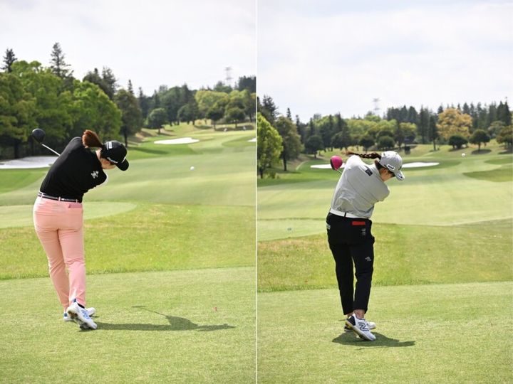 世界レベルの選手はなぜ真っすぐ飛ばせる？女子プロ4人のスイングを解説！
