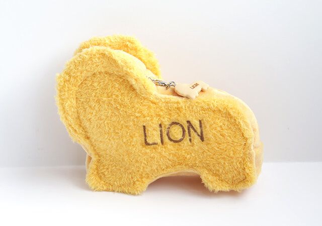 ふわふわポーチ らいおん