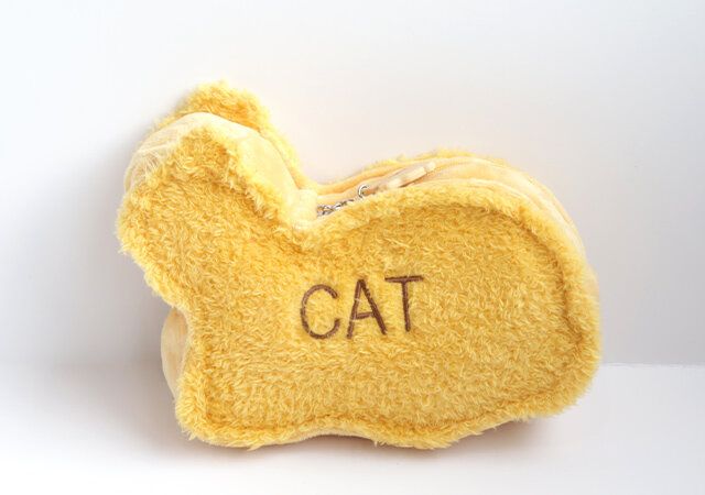 ふわふわポーチ ねこ