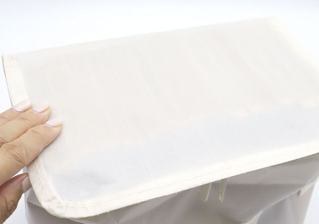 ダイソー シアー収納袋 シアー素材