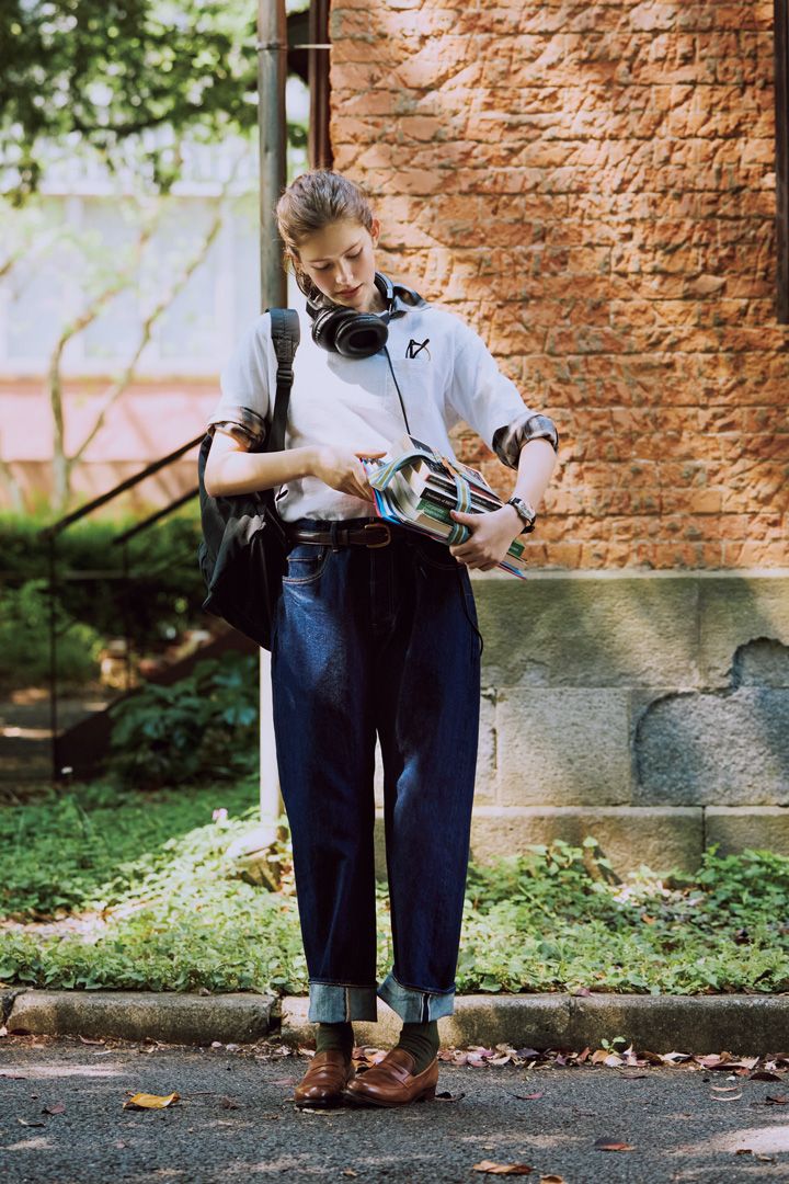 今年の夏はレイヤードが気分！Tシャツonシャツのコーデ【本日のFUDGE GIRL-7月22日】