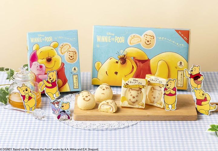 Disney SWEETS COLLECTION by 東京ばな奈『くまのプーさん／「銀座のハニーケーキ」です。』メイン