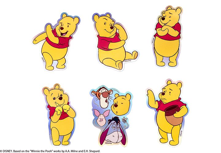 『くまのプーさん／「銀座のハニーケーキ」です。』8個入購入特典「ステッカー」