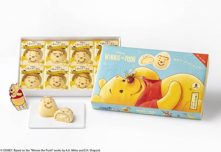 『くまのプーさん／「銀座のハニーケーキ」です。』ラインナップ