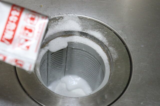 泡の排水口洗浄剤 使用方法