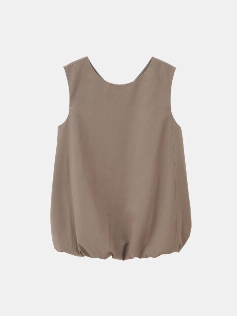 PLSTのタイプライターバルーン2WAYブラウス