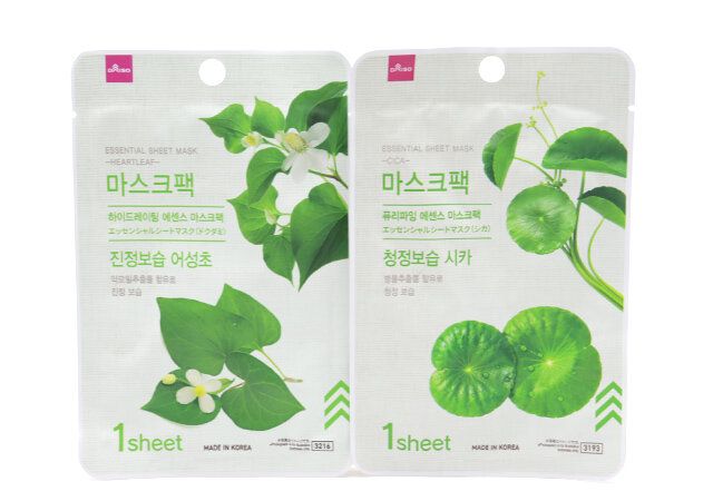 エッセンシャルシートマスク パッケージ