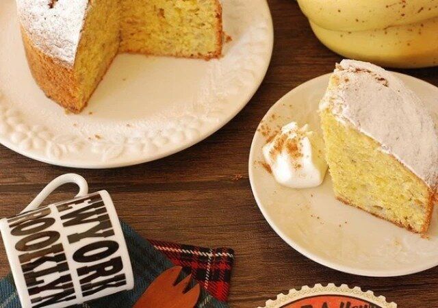 簡単濃厚バナナケーキ