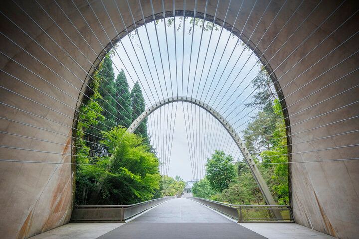 湖南アルプスの森に囲まれた「MIHO MUSEUM」で、アートと自然を満喫