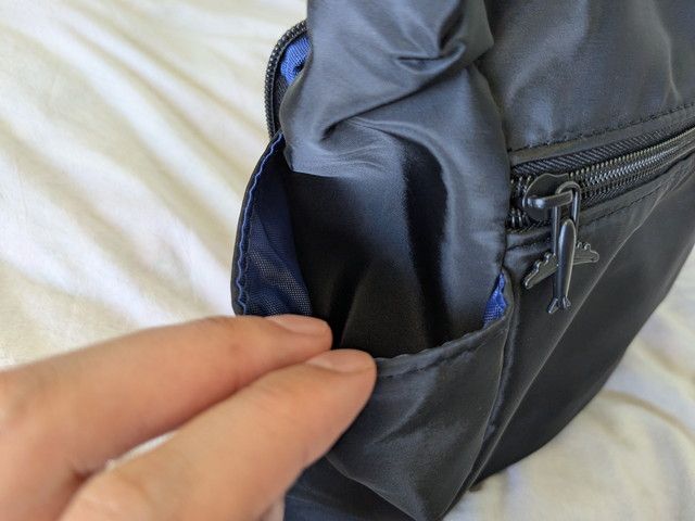 9ポケットショルダーバッグサイドポケット