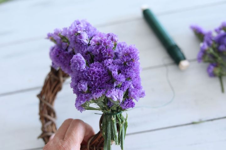 花の向きを揃える