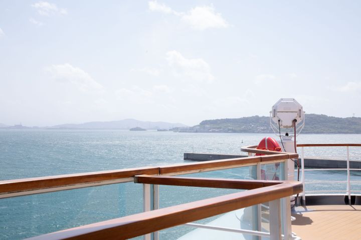 「オブザーベーションバー36」のデッキから望む景色。