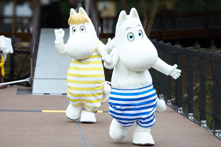 ムーミン谷のじゃぶじゃぶプール（オープン3）