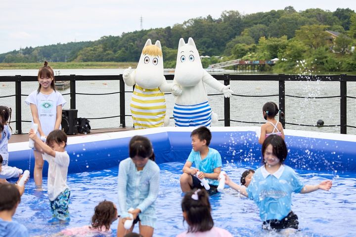 ムーミン谷のじゃぶじゃぶプール（オープン2）