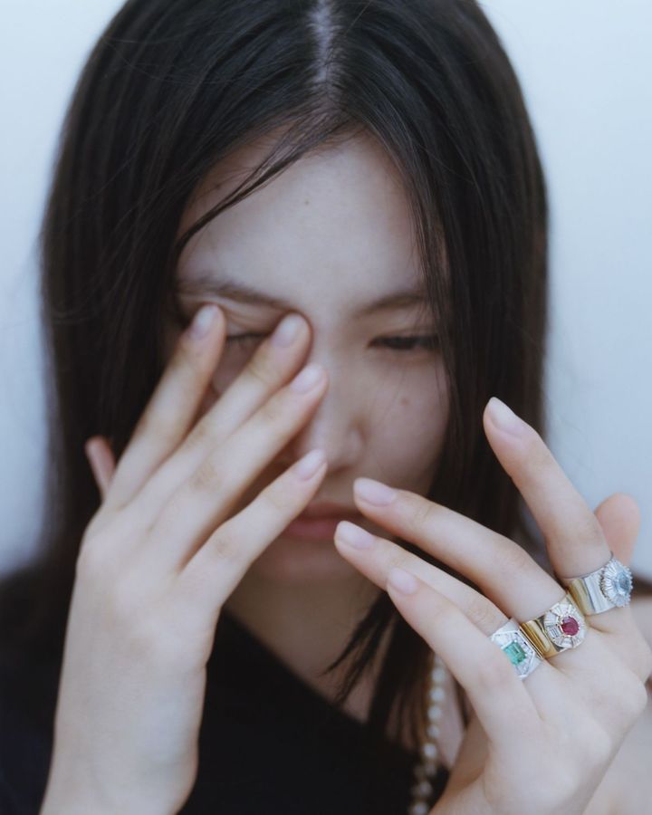 日本のデッドストックのカクテルリングをアップサイクルした「リバイブ」