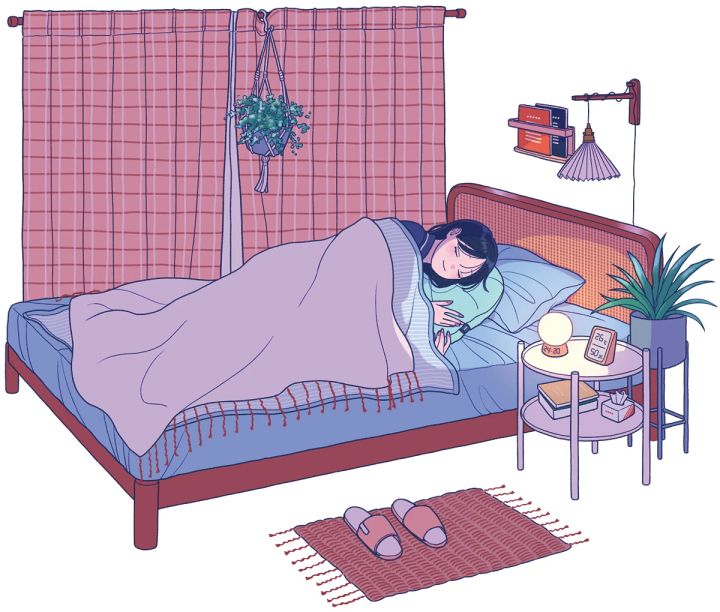 温度や湿度、照明、寝具など睡眠環境の改善で快眠に