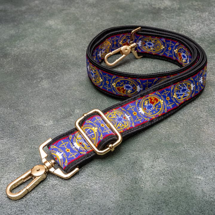 ディズニー ツイステッドワンダーランド ショルダーストラップ「ポムフィオーレ寮」