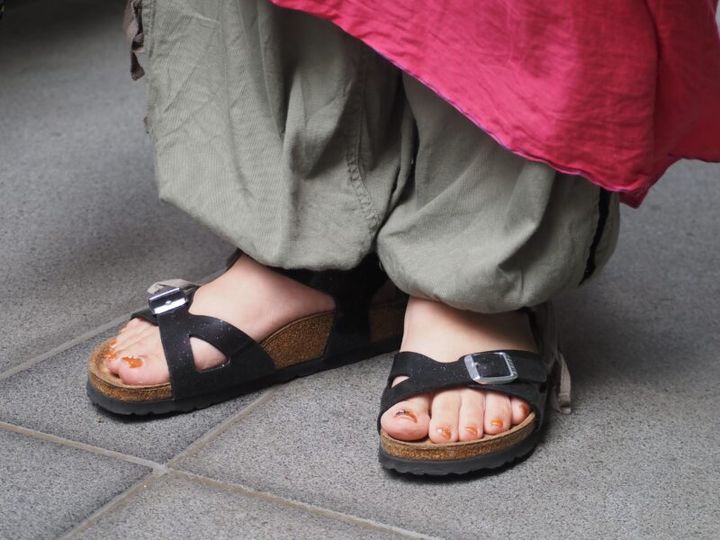 ビルケンシュトックのサンダル