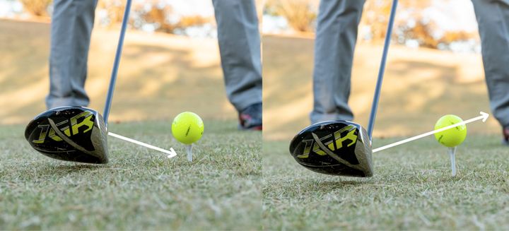 左に曲げたくないならボールを右に置いてみて！ドライバーの苦手克服レッスン