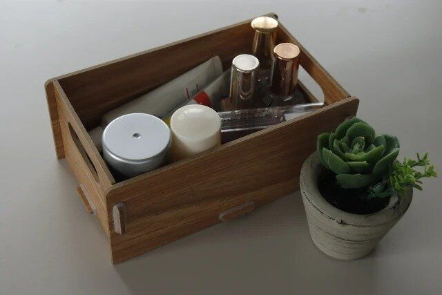 ダイソー 組立式収納BOX（17cmｘ11cmｘ7cm）