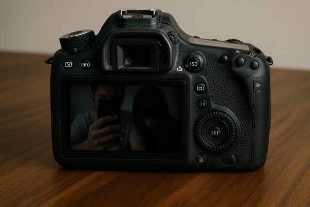 デジタルカメラ 映り込み 