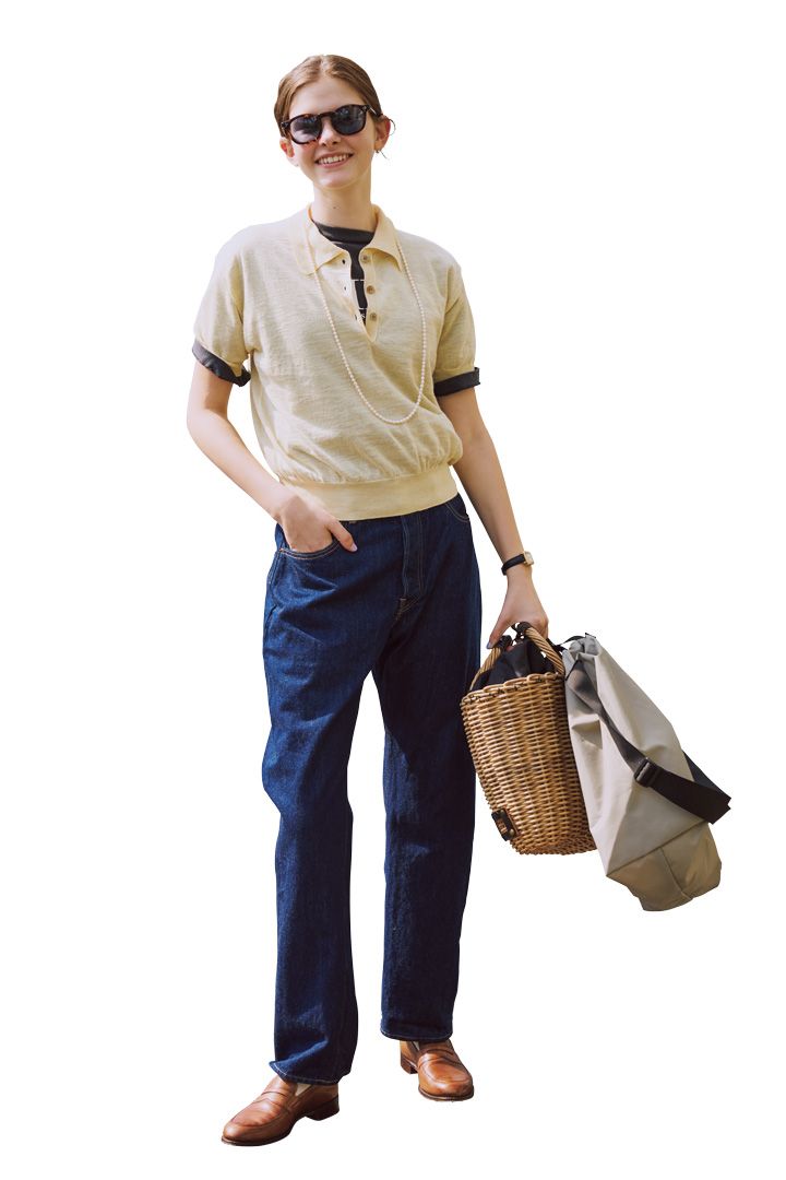 ポロシャツからチラッとのぞくシャツがポイントのコーデ【本日のFUDGE GIRL-7月23日】