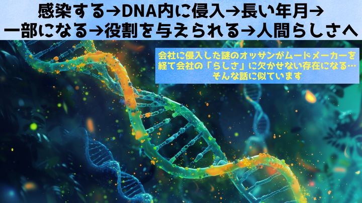 太古に感染したウイルス遺伝子が「人間らしさ」に影響を与えている