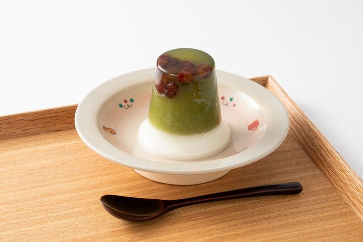 「凍らせて食べる番茶葛もち 青柳あずき(３個入り)」¥1,300