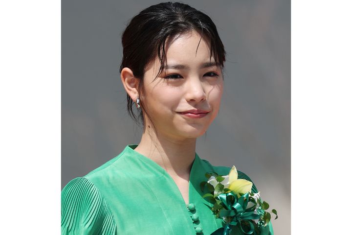 當真あみさん（2025年3月27日、時事）