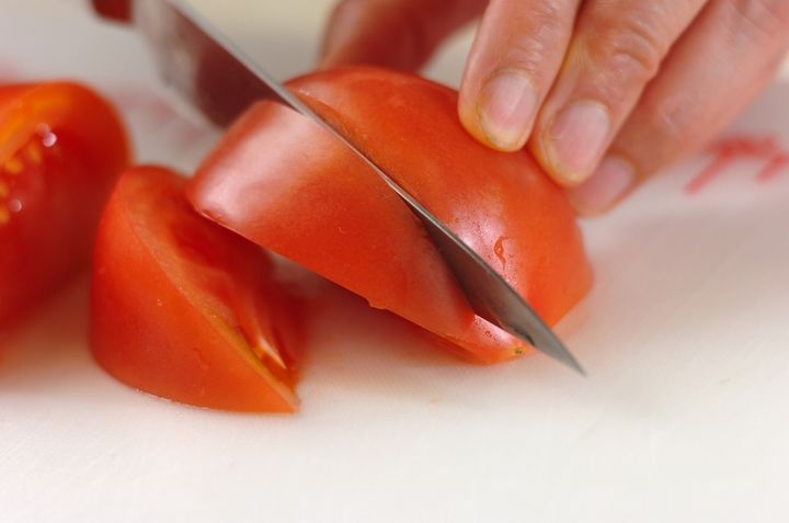 中華風トマトサラダの作り方1