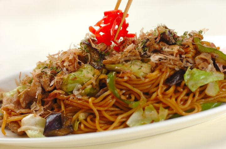 フライパンでつくるソース焼きそば 野菜たっぷり by保田 美幸さんの作り方5