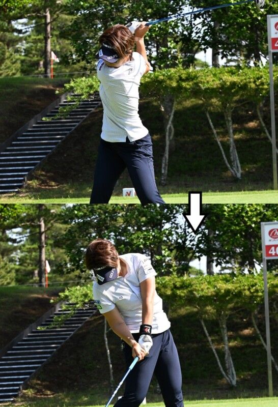 飛ばし屋・女子プロのスイングを解説！飛ばしの秘密はトンカチ強打スイング