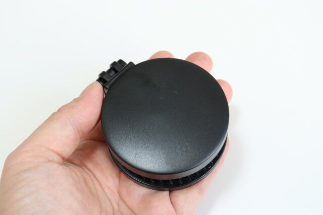 折りたたみヘアブラシ（鏡付） コンパクト