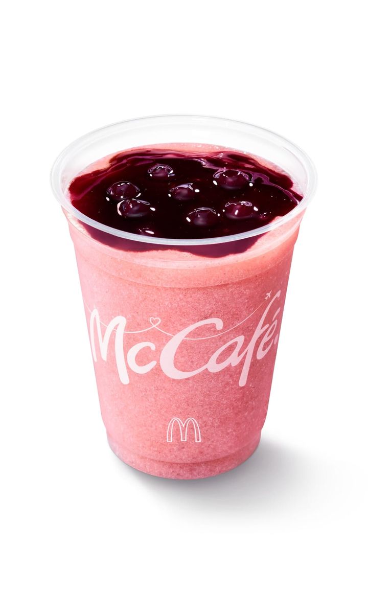 ミックスベリーヨーグルトスムージー