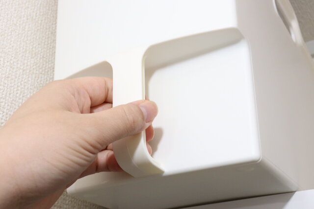 吊り戸棚ボックスW185 持ち手