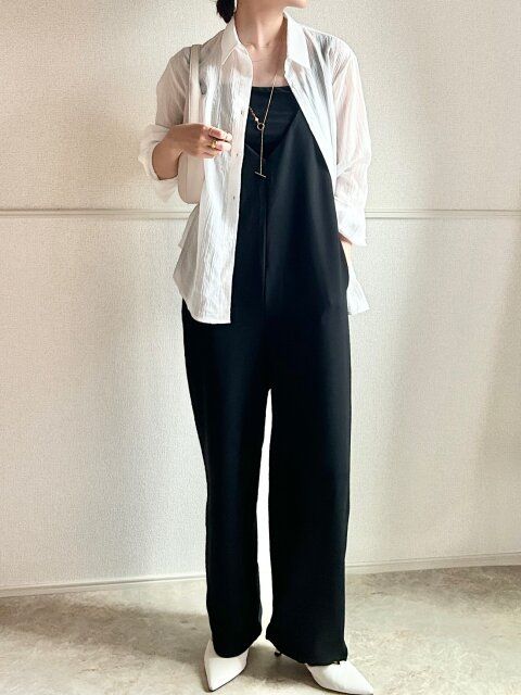 Style④サラッと羽織るだけで完成♡時短きれいめコーデ